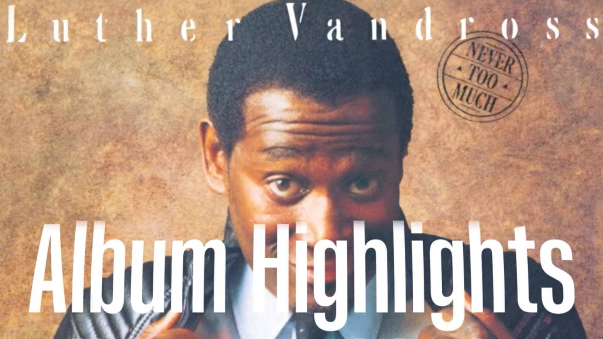 Sony Legacy | Luther Vandross Album Anniversary Animation